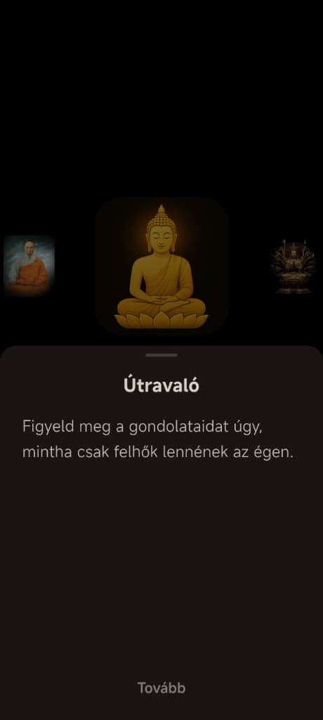 Útravaló — napi tanítás gyakorlás után